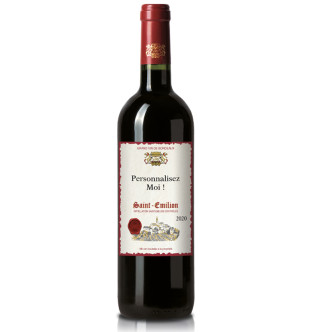 Saint-Emilion AOC 2020 personnalisé