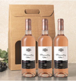 Coffret de vin Bordeaux Médoc - Idée cadeau personnalisé