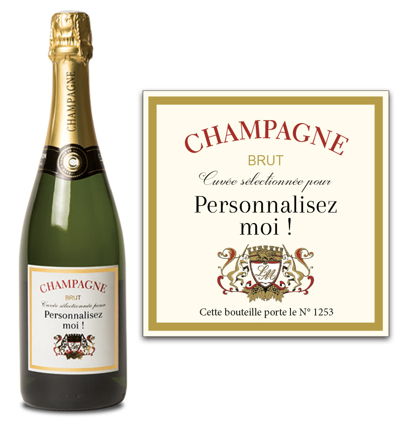 Champagne personnalisé