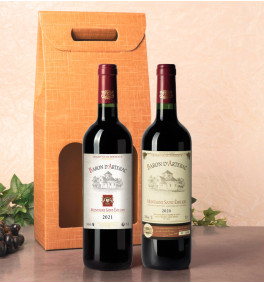 Coffret Duo de Montagne Saint Emilion