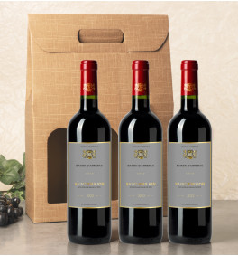 Coffret 3 Saint-Emilion AOC - Baron d'Artérac 2022