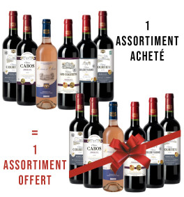 1 assortiment acheté + 1 offert