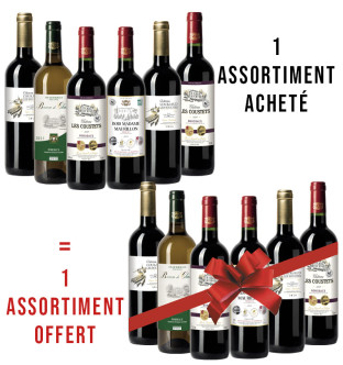 1 assortiment acheté + 1 offert